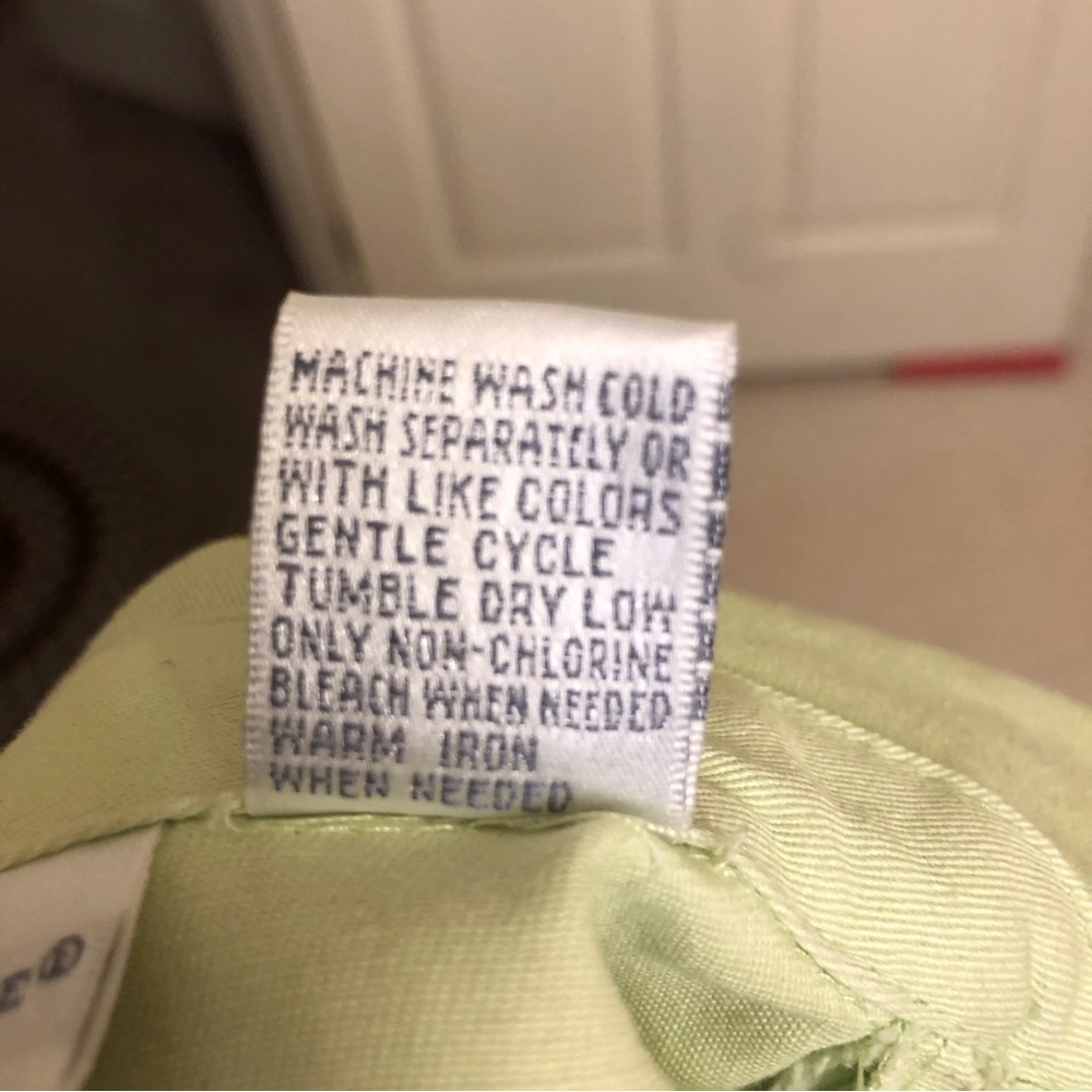 Lime green Cotton Spring jacket - Picture 5 of 5